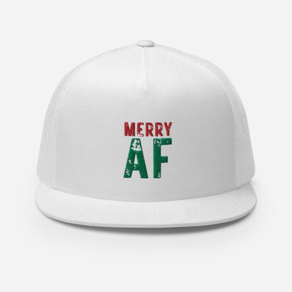 Front view of Merry AF cap.