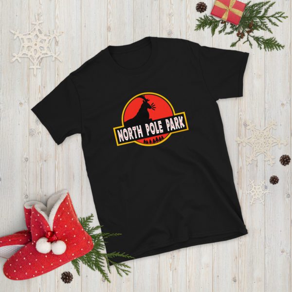 North Pole Park T-shirt- black