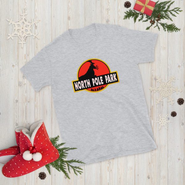 North Pole Park T-shirt- grey