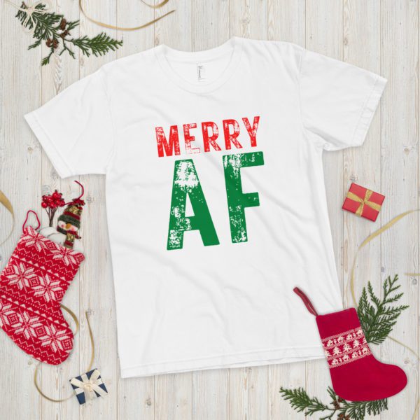 Merry AF T-shirt - white