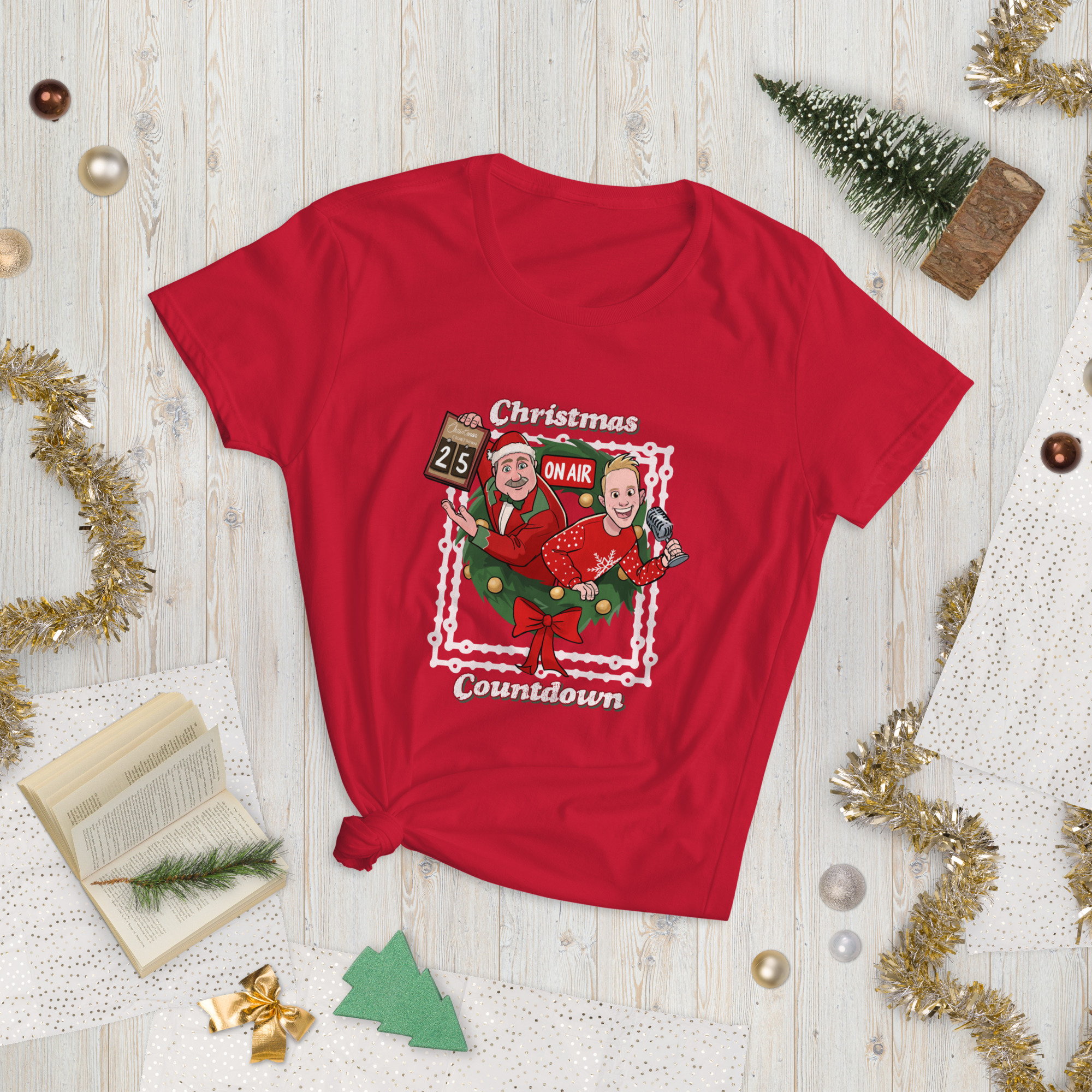 Christmas Countdown Women's Shirt