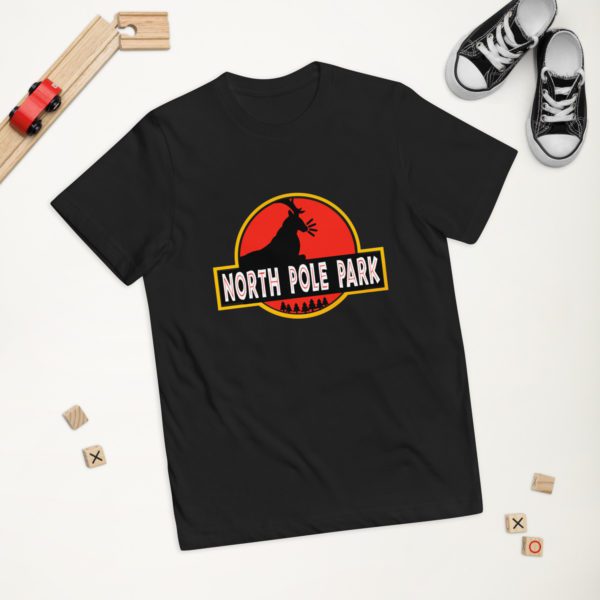 Black North Pole Park T-shirt